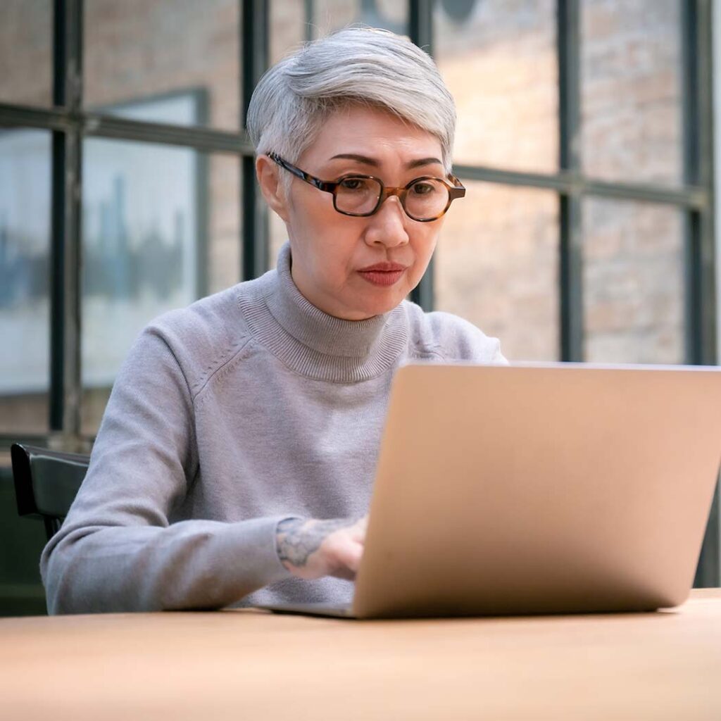 A sharp 52-year-old executive, presented to clinic, feeling terrified she was losing her job.