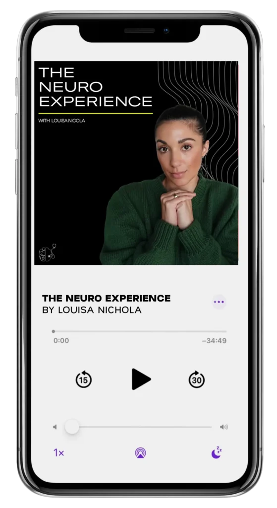 The Neuro Experience podcast on iphone.